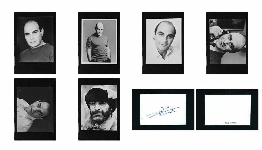 David Suchet - Signed Autograph and Headshot Photo Poster painting set - Hercule Poirot