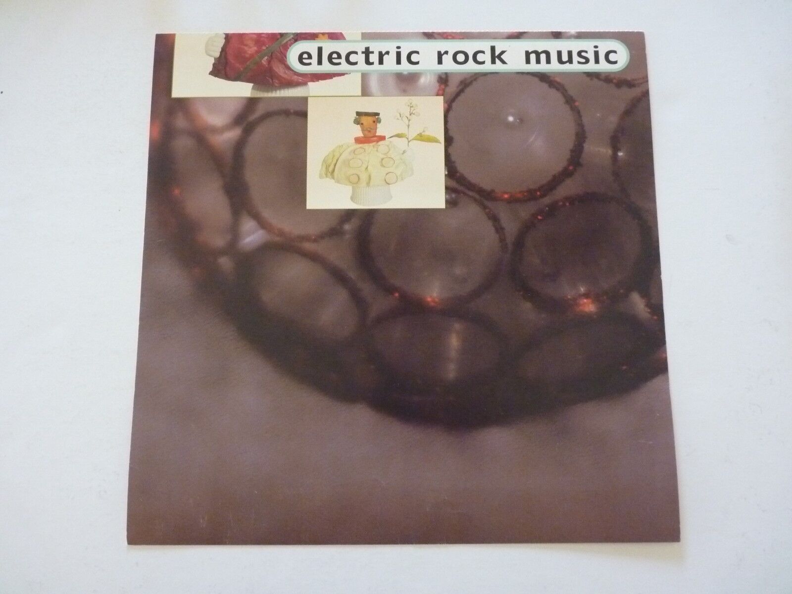 Electric Rock Music Promo LP Record Photo Poster painting Flat 12x12 Poster