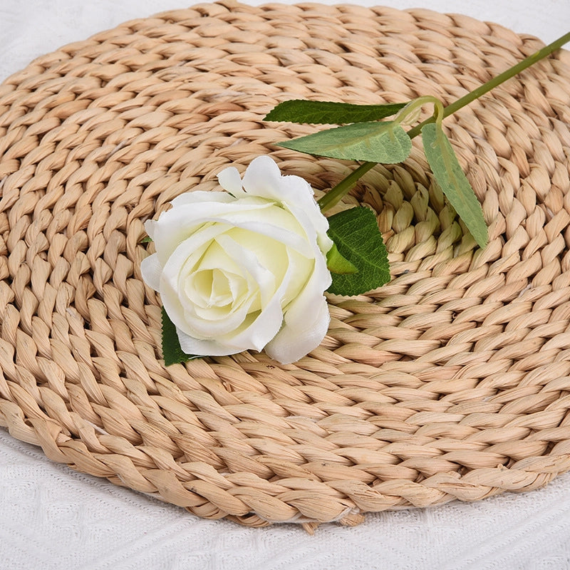 Office Culture/realistic Simulation/rose Simulation For Office Decoration