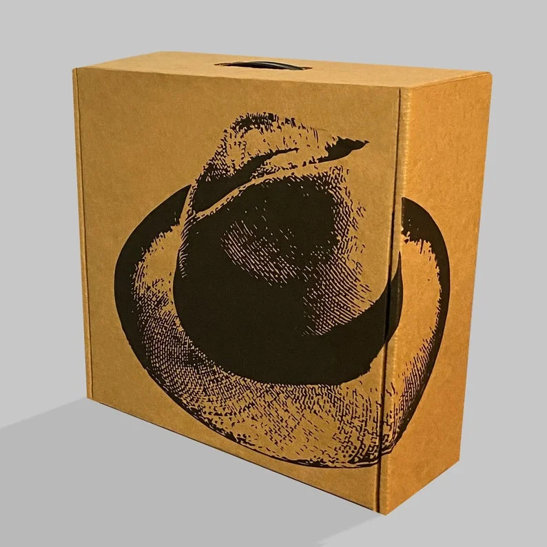 Hat Box for Traveling - Hat Storage - Gift Box - Lightweight and Protective