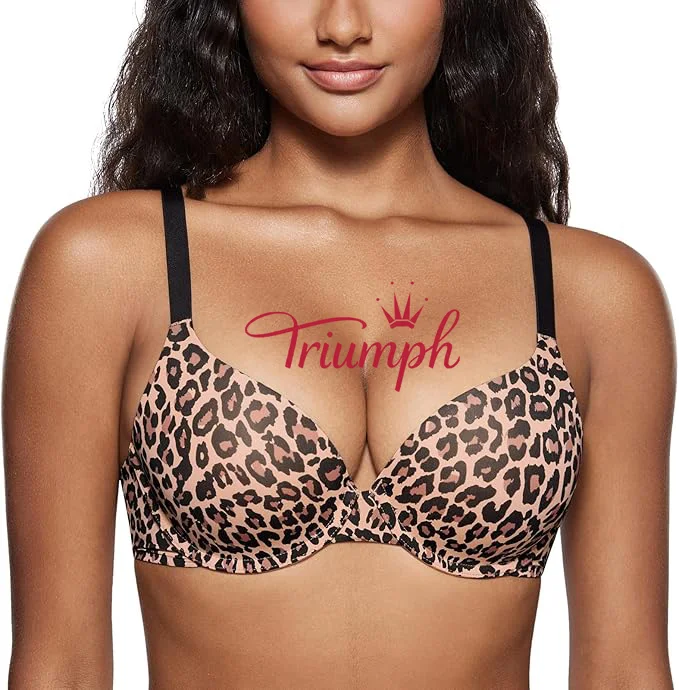 TRIUMPH - (3 szt.) Wygodny biustonosz push-up