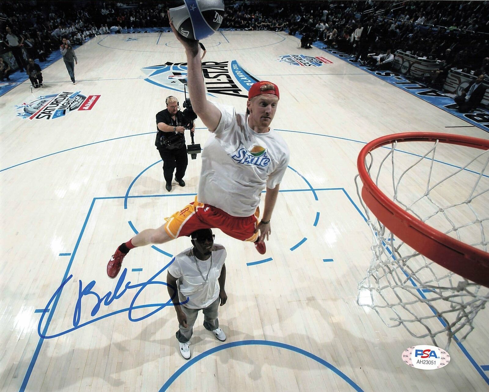 Chase Budinger signed 8x10 Photo Poster painting PSA/DNA Houston Rockets Autographed