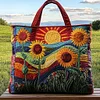 Fields of Joy Quilted Tote  Bag