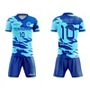 Free Prints Top Men Custom Pink Football Teams Soccer T-shirts Sets Kids Uniformes Shirt De Futbol Soccer Uniforms From China
