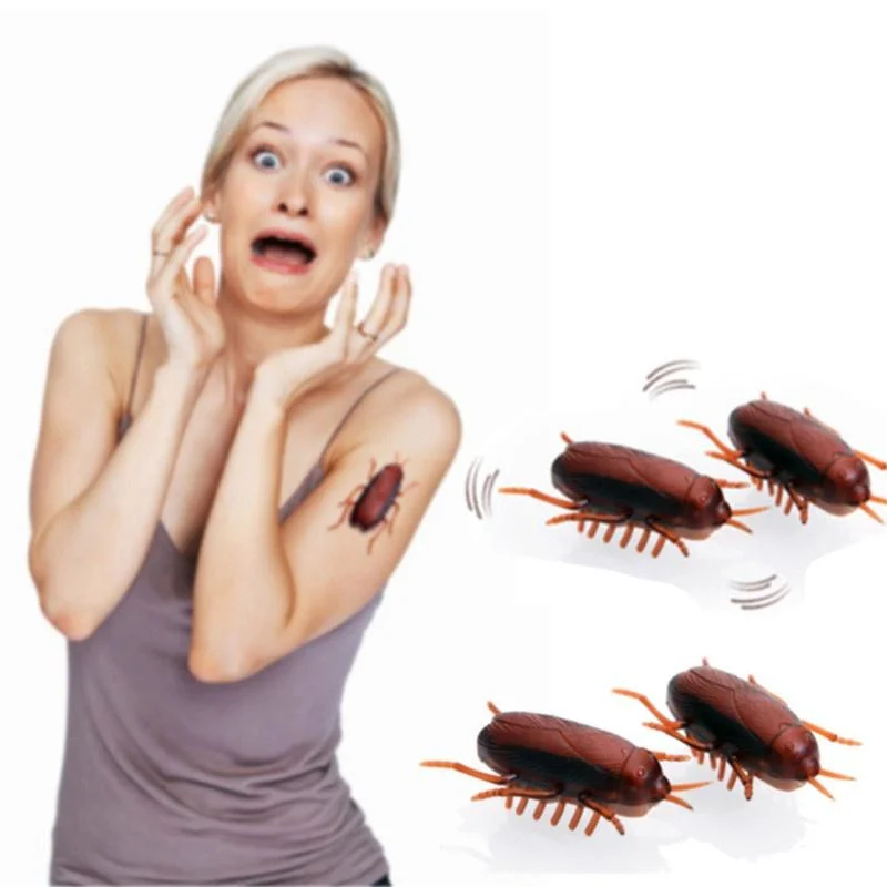Funny Simulation of Cockroaches Pet Cat Dog Kitten Interactive Training Play Toy