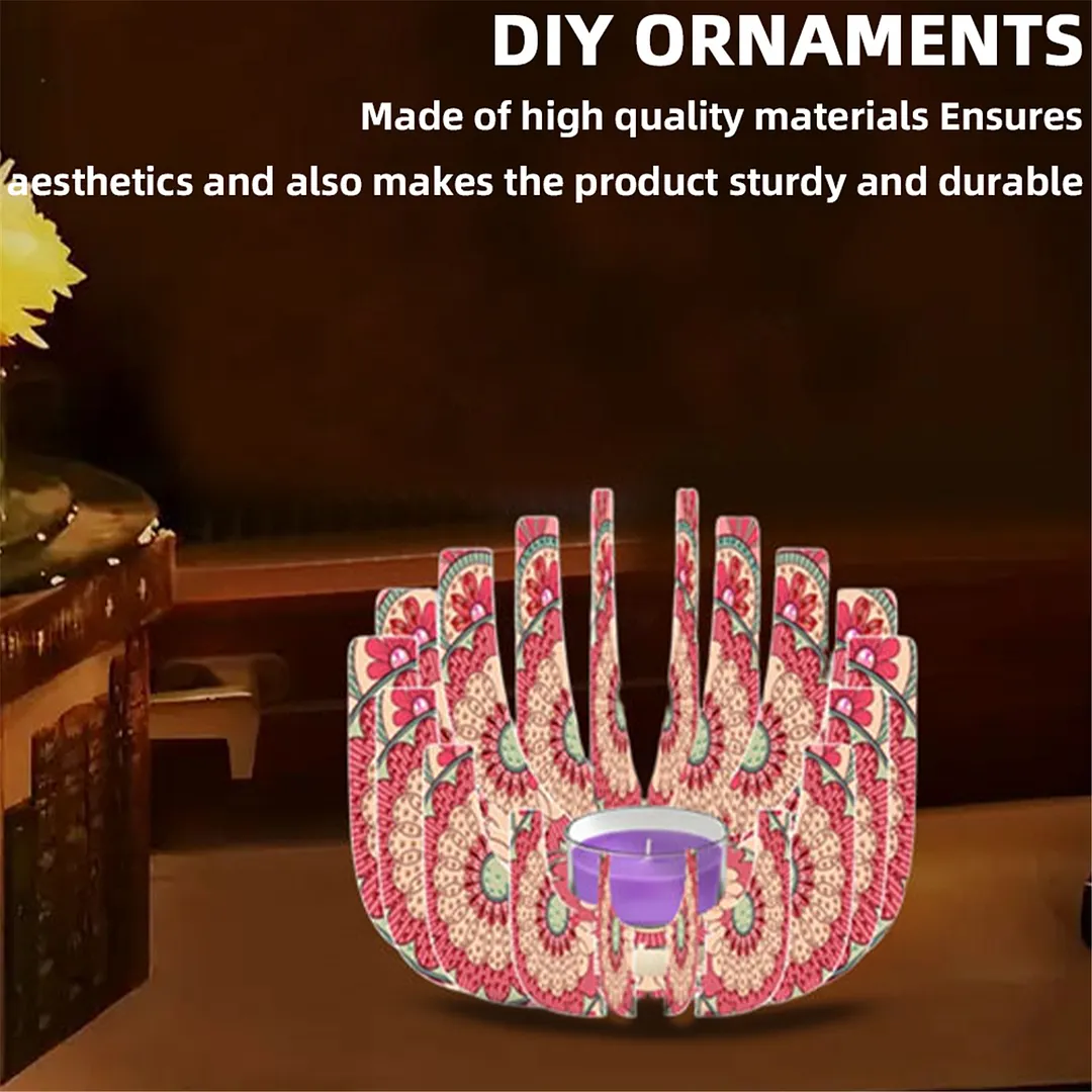 DIY Diamond Art Painting Kits of Candle Holder for Aromatherapy & Home Decor
