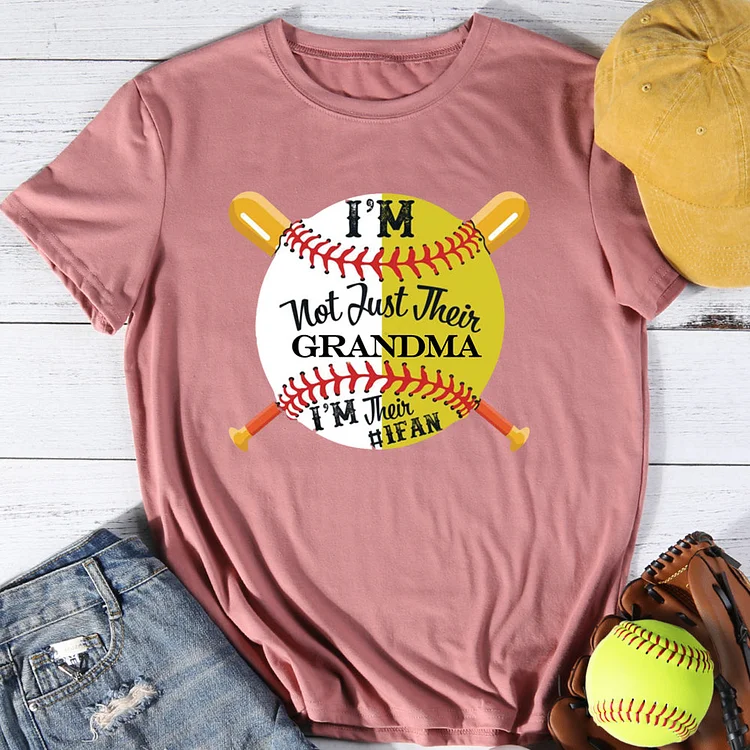 AL™ I'm not just their grandma T-shirt Tee -013406-Annaletters