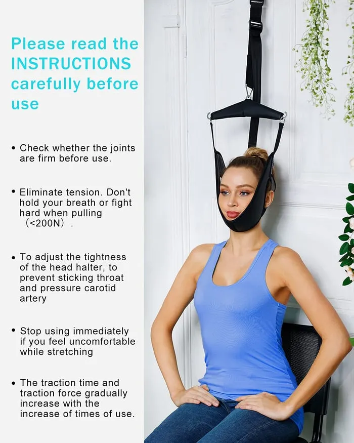 Stretch Away Neck Tension Anytime, Anywhere &ndash; The Ultimate Portable Neck Stretcher
