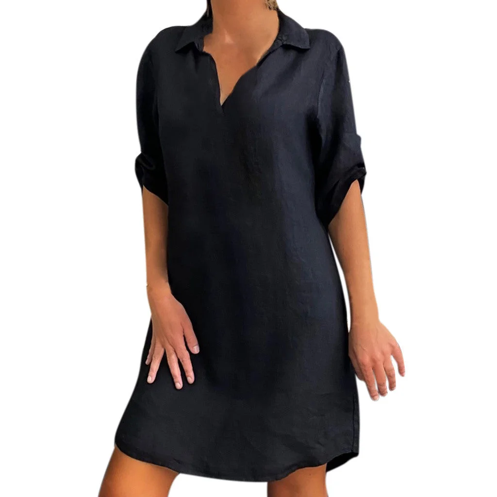 Fashion Sexy Women Loose Dress