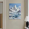 Berge DIY-Perlenmalsets mit Rahmen 30x40 cm Perlengem&auml;lde Bildkunst Basteln f&uuml;r Erwachsene Anf&auml;nger Geschenk Hausdekoration an der Wand