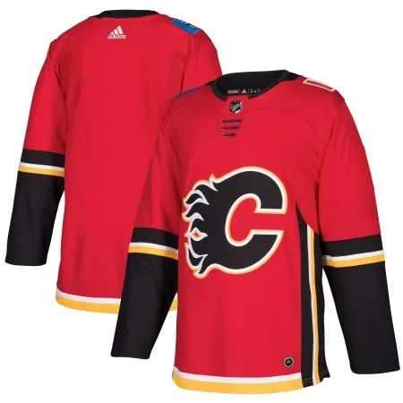 Men's  Calgary Flames Red Stitched NHL Jersey