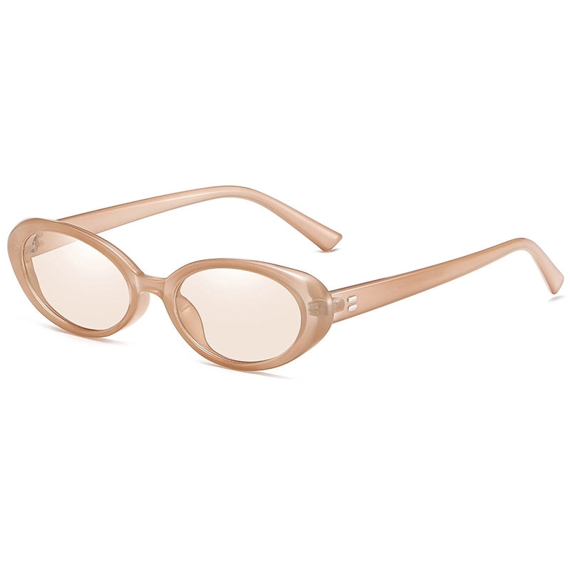 Commute Leopard Ac Oval Frame Full Frame Women’s Sunglasses