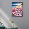 Diamond Painting -5D Full Round Drill Fantasy Beach Shells