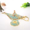 Handmade Enamel Alloy Aladdin Magic Lamp