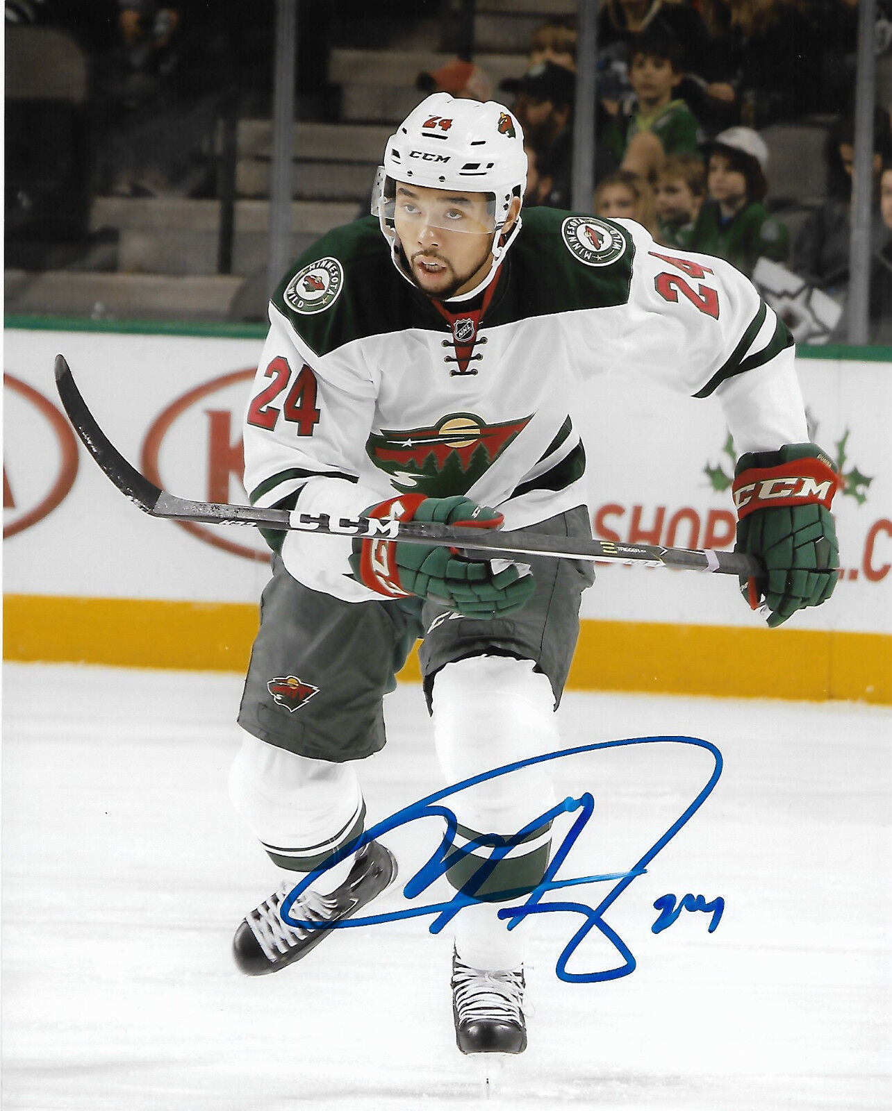 Minnesota Wild Mathew Dumba Autographed Signed 8x10 Photo Poster painting COA