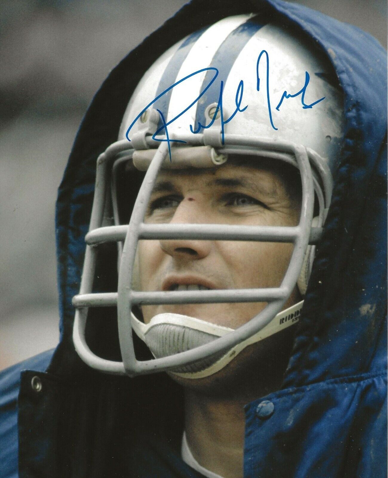 Ralph Neely signed Dallas Cowboys 8x10 Photo Poster painting autographed