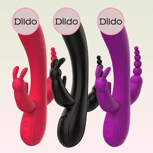 Three Head Vibrator,12 Vibrations,Sex Toys For Woman Men
