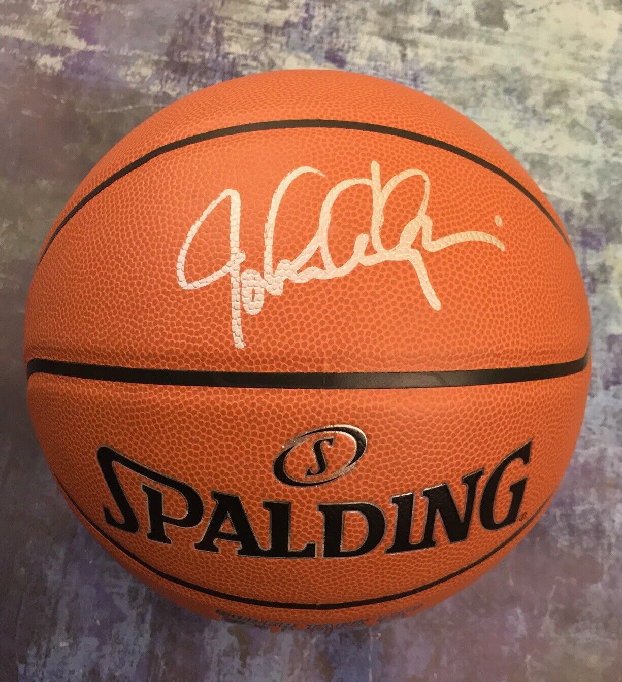 GFA Kentucky Wildcats Coach * JOHN CALIPARI * Signed Autograph Basketball J1 COA