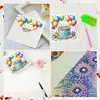 6Pcs carte de voeux d&rsquo;anniversaire-bricolage