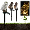 LED Resin Simulation Animal Lawn Ground Plug Lamp Weatherproof Solar Figures Energy-Saving Lighting Easy To Use for Outdoor Patio Yard Balcony Courtyard