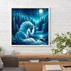 Einhorn - runder Bohrer Diamond Painting - 40*40cm