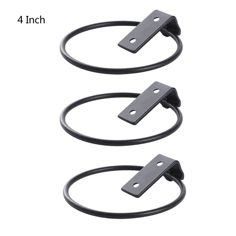 3 Pack Plant Holder Ring Flower Pot Holder Ring Wall Mounted Wall Planter Hooks