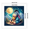 (Stamped/Counted) Eeyore Under The Starry Sky-11CT Cross Stitch 40*40cm/15.75*15.75in