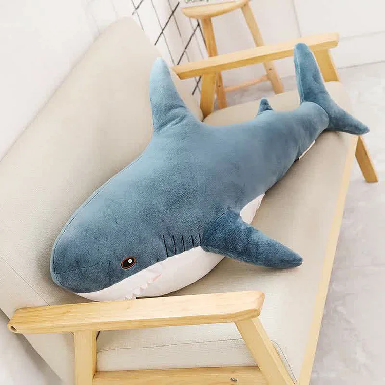 Cute Cartoon Shark Pattern Pillow Plush Toy - Modakawa Modakawa