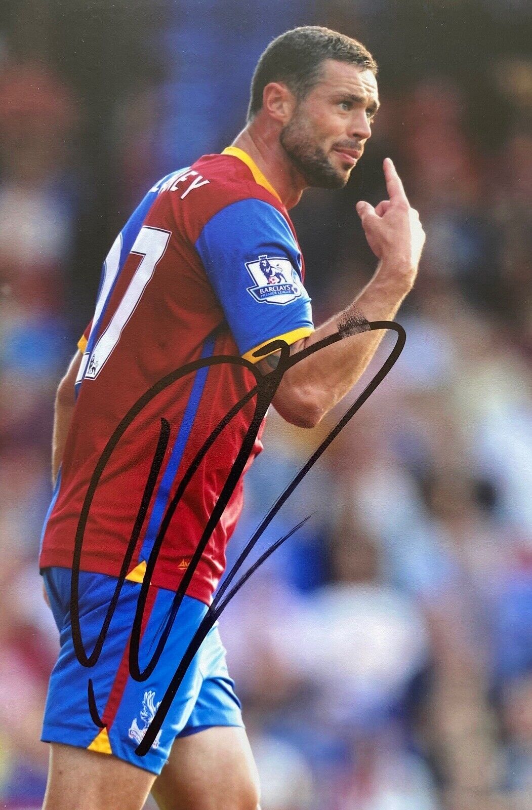 Damien Delaney Genuine Hand Signed 6X4 Photo Poster painting - Crystal Palace