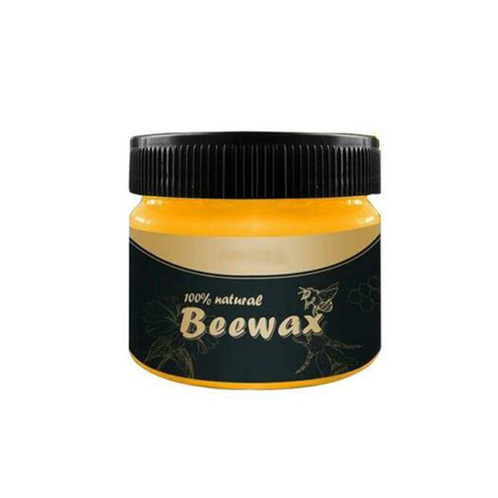 

Wood Seasoning Beewax All Natural Non Toxic Beeswax Furniture Care Wood Wax, 80g, 501 Original