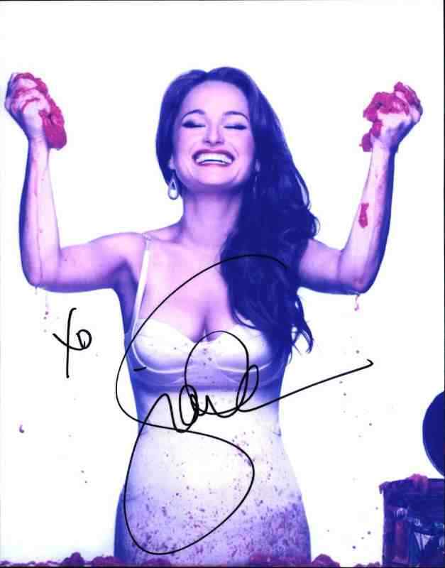 Giada De-Laurentiis authentic signed celebrity 8x10 Photo Poster painting W/Cert Autograph A0140