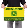 John deere - Panneaux en &eacute;tain m&eacute;tallique(20*30cm/30*40cm) - Garage