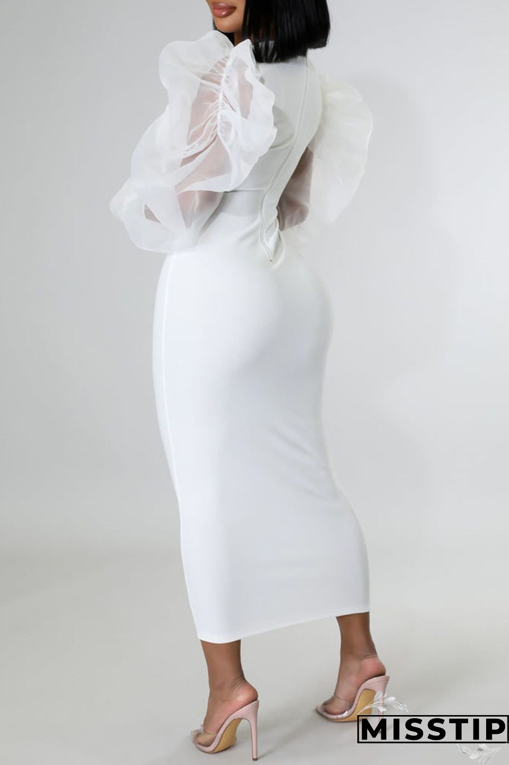 Black Fashion Casual Solid Patchwork O Neck Long Sleeve Dresses