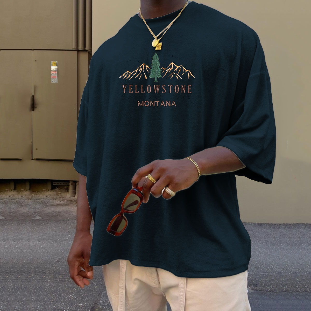 Yellow Stone Montana T-shirt