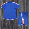 2000 Retro France Home Football Shirt 1:1 Thai Quality Kids Size