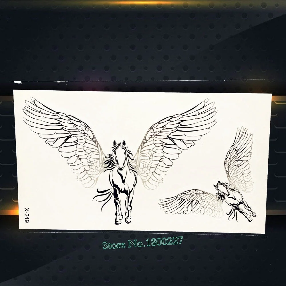 25 Style Harajuku Men Anchor Temporary Tattoo Waterproof Children Temporary Tattoo Stickers Pirates Of The Caribbean Compass