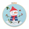 Xmas Snowman-Embroidery Kit