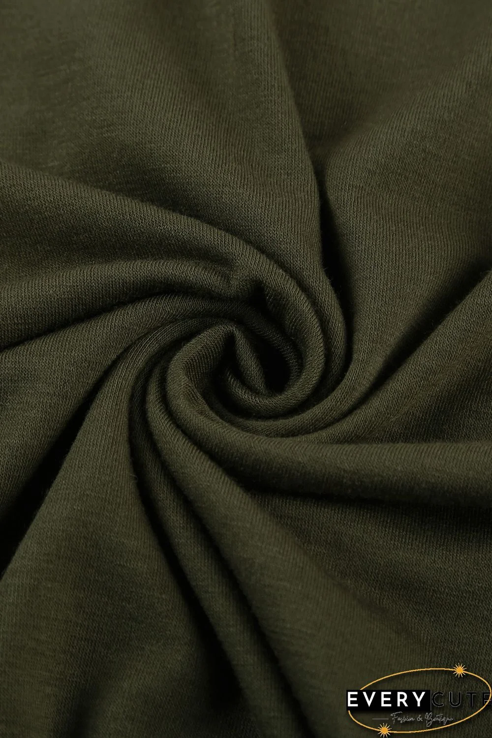 Green Striped Accent Short Sleeve and Joggers Set