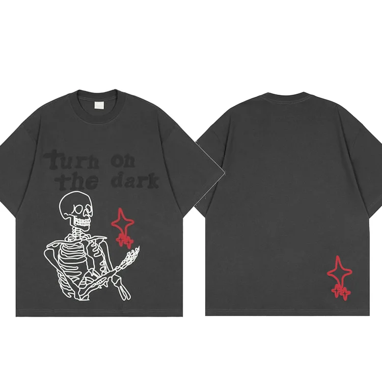 Turn On The Dark Short Sleeve T Shirt