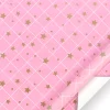Pink Golden Dots Festive Gift Package Wrapping Paper