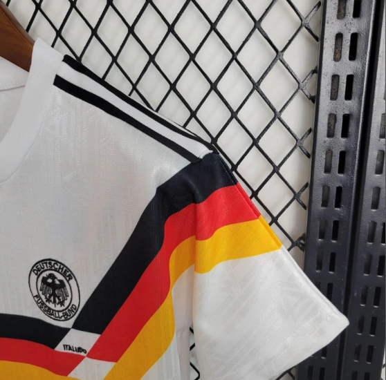 1992 Retro Germany Home Kids Kit Soccer Jersey Thai Quality