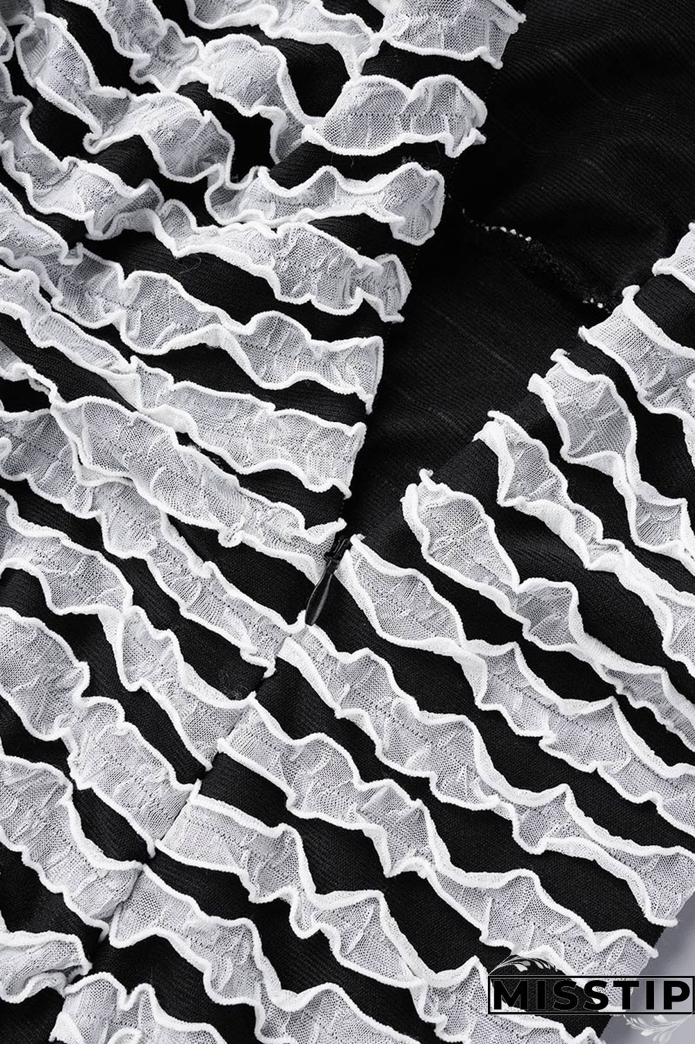 Earth Yellow Sexy Striped Patchwork Backless Oblique Collar Dresses