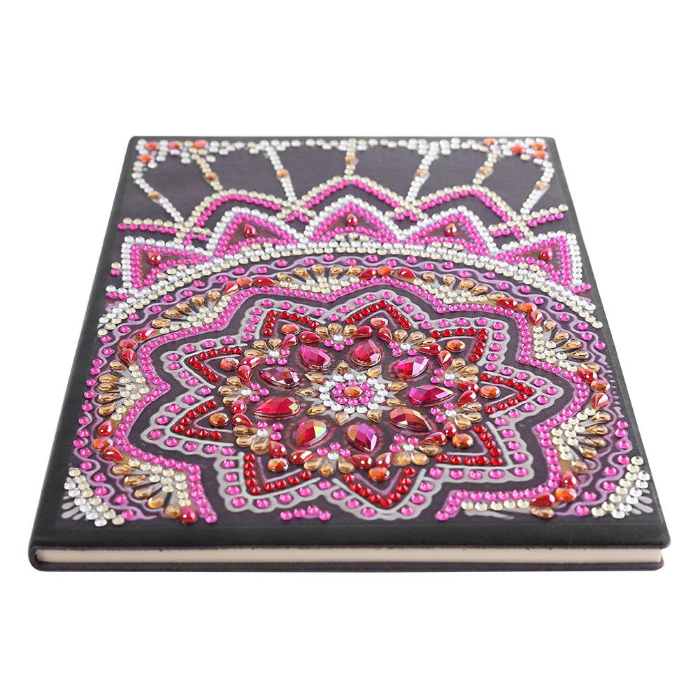 

Mandala-DIY Creative Diamond 50 Pages A5 Notebook, 501 Original