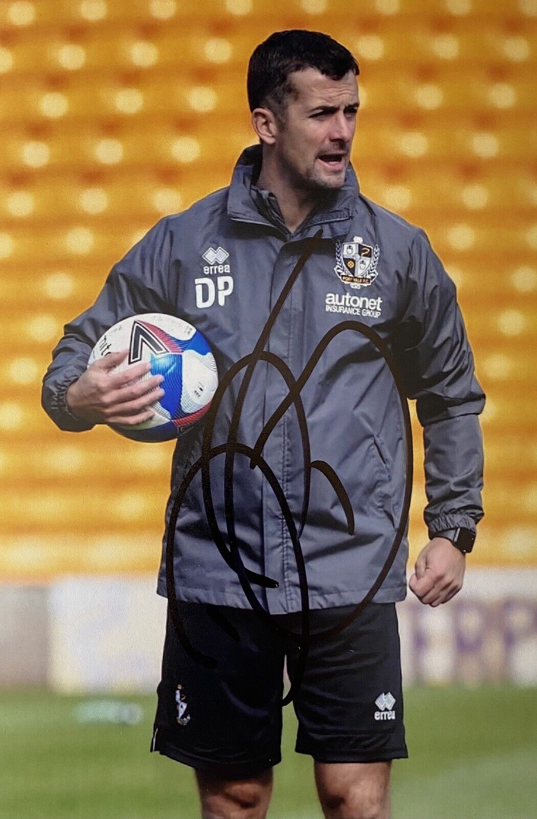 Danny Pugh Genuine Hand Signed Port Vale 6X4 Photo Poster painting 2