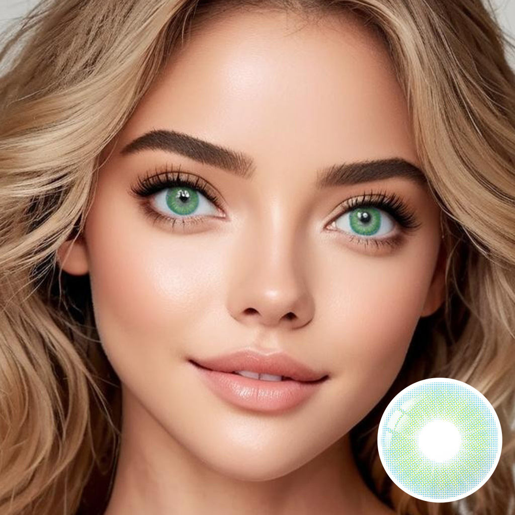 Hidrocor TOPAZ BLUE Colored Contact Lenses
