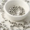 Electroplate Silver Acrylic Beads DIY Jewelry Accessories