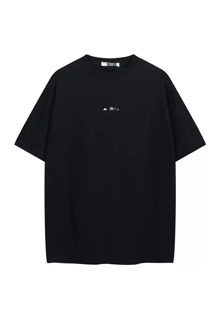 Women's Summer Casual O-Neck Short-Sleeve T-Shirt with Small Embroidered Logo