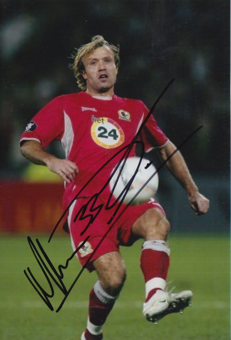 BLACKBURN ROVERS HAND SIGNED MICHAEL GRAY 6X4 Photo Poster painting 1.