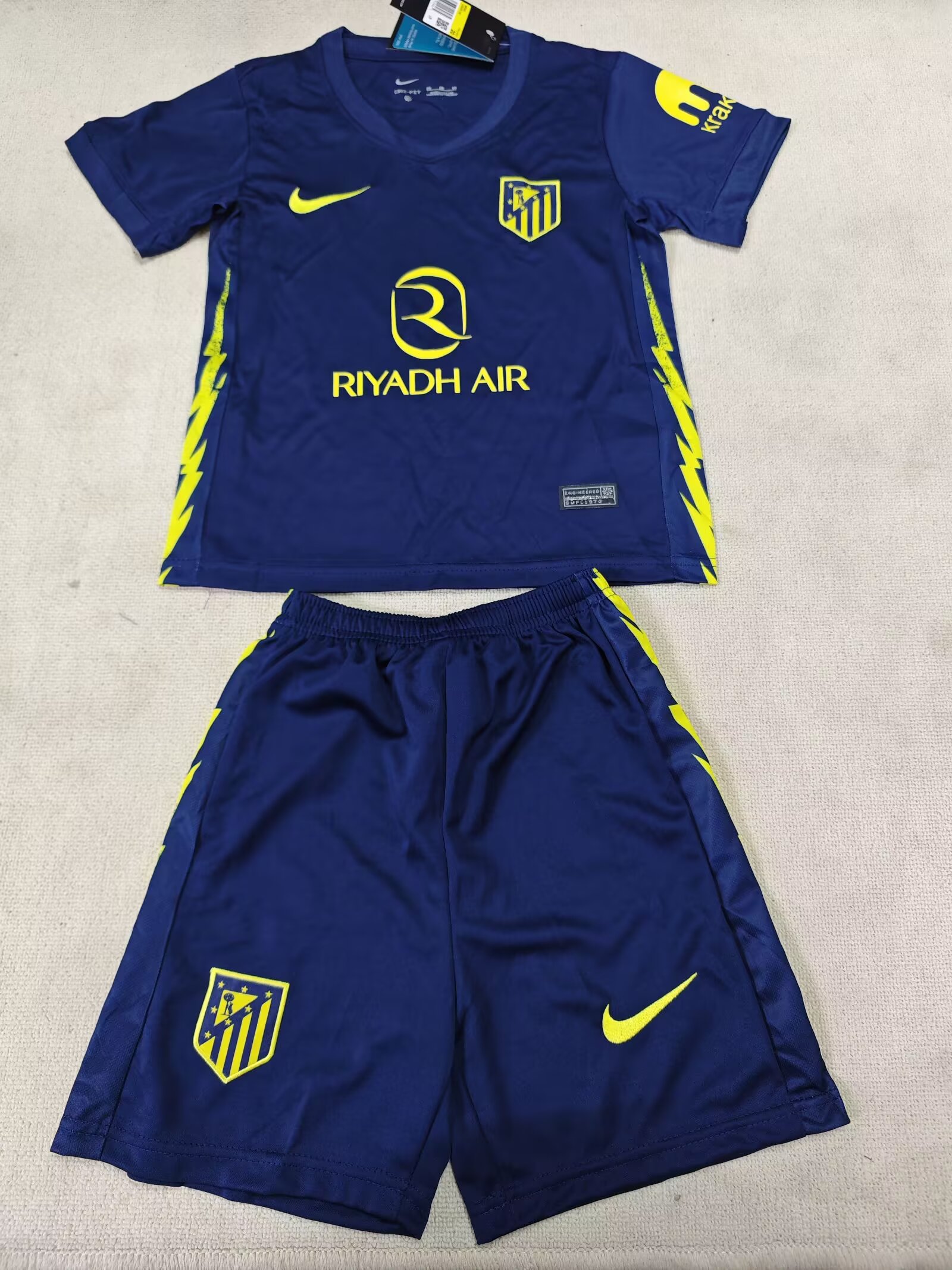 2025/2026 Kids Size Atletico Madrid Away Soccer Jersey