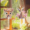 2Pcs Giraffe - 5d DIY Handwerk Anhänger